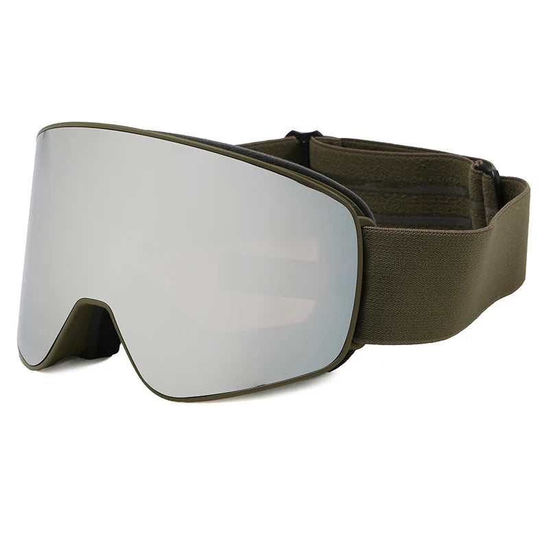 Skidglasögon Skandura Mörkgröna (grön) med grå/grön lins